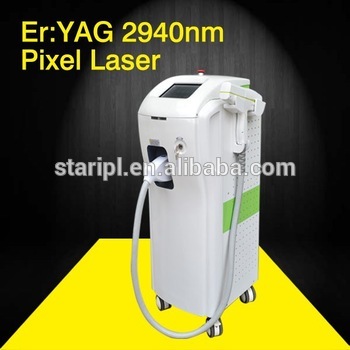 Newest acne and scar removal ER erbium yag laser 2940