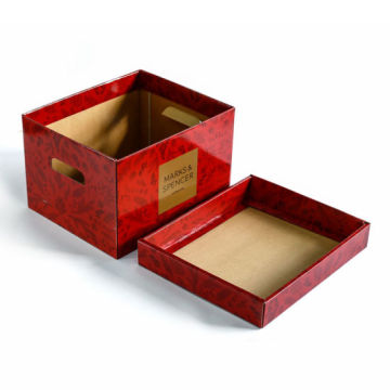 Custom Print Foldable Corrugated Storage Packaging Box