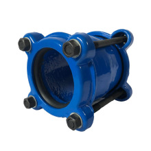 Flexible connector quick connector crimping coupling