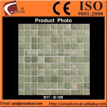 Shell pattern ceramic mosaics