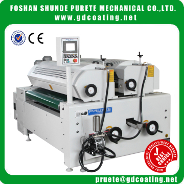 laser uv coater machine with two roller