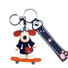 Cute Cartoon Rubber Keychains - PVC Keychain Accessories for Bags and Cars