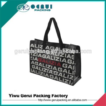 plastic pp woven bag with zipper