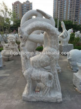 statues for sale giraffe stone carving,large garden statues