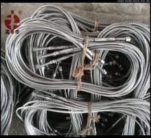 high strength wire rope lifting slings