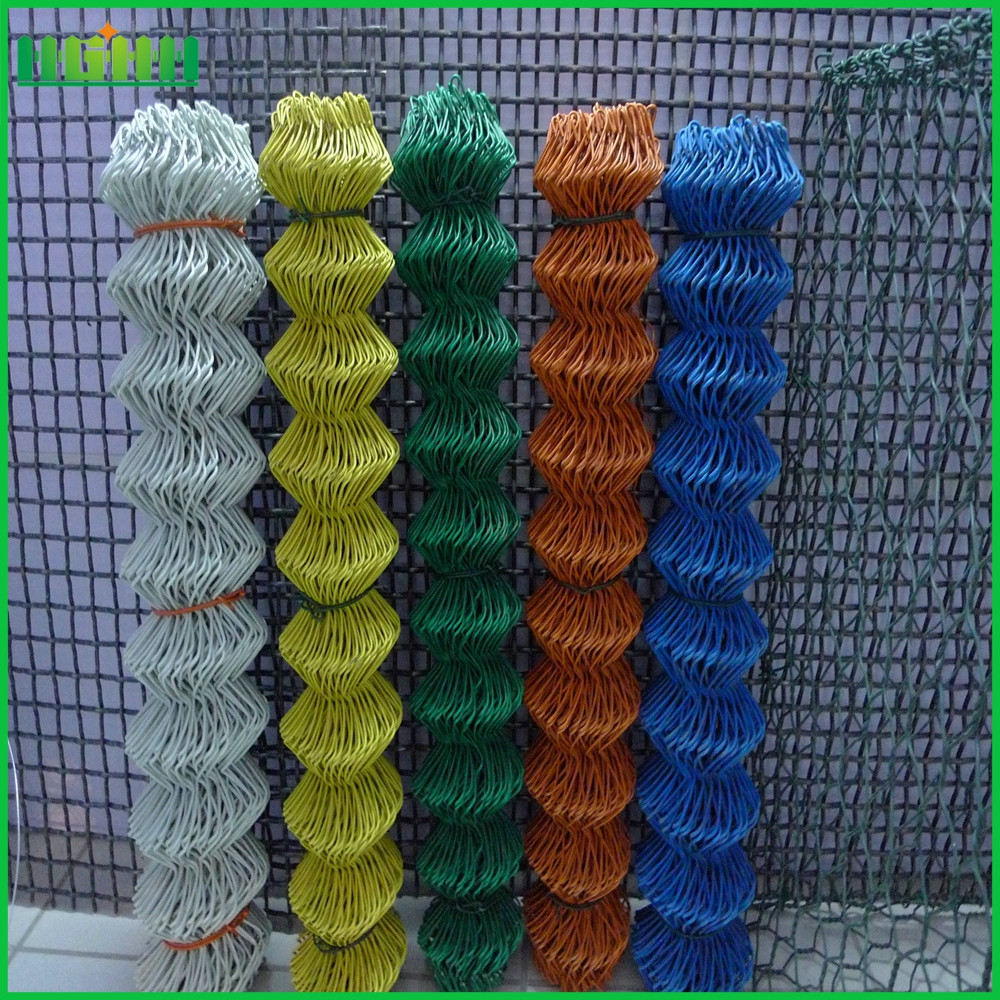 PVC Coated Chain Link Fence For Baseball Fields