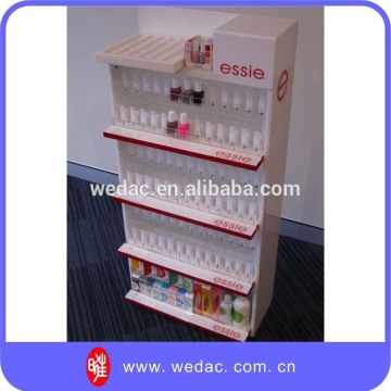 fashion upright make up display stand acrylic make up furniture