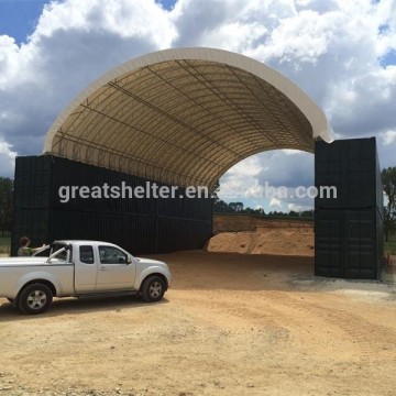 14m wide clear span prefabricated steel structure building