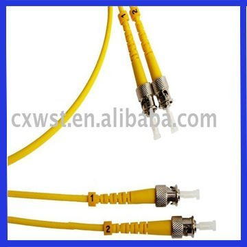 ST-ST Duplex fiber optic patch cord-Duplex