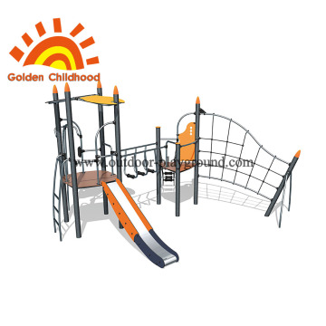Kinder-Vergnügungspark und Kinderspielplatzgeräte im Freien