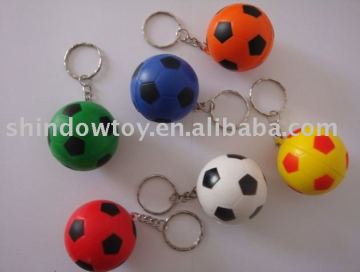 PU ball keychain / Soccer ball keychain