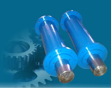 Welding cylinder for machine manufacturing