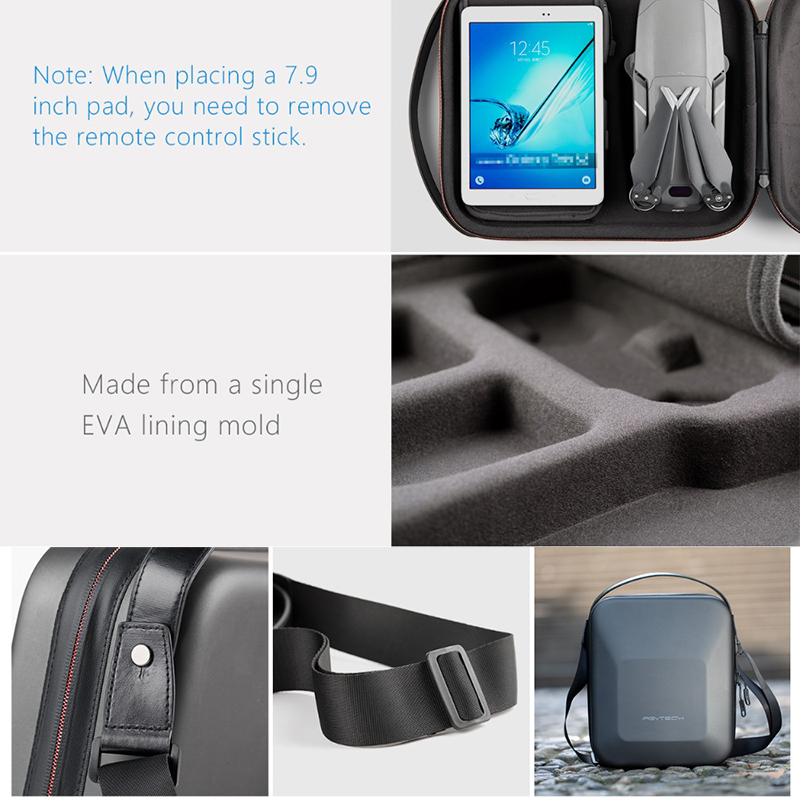 PGYTECH Safety Carrying Case for Mavic 2 Pro Waterproof Drone Bag Shoulder Bag Handbag Portable Case for Mavic 2 Zoom
