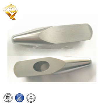 Custom CNC machined titanium hand tool hammer head