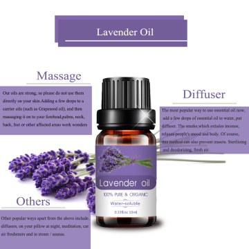 Ventas calientes Lavender Pure Essential Oil Bulk para aromaterapia