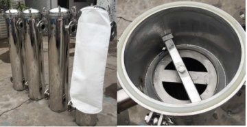 Dust collector bag filters