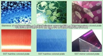 Colorful stainless steel sheet ,color pattern stainless steel sheet ,color stainless steel plate