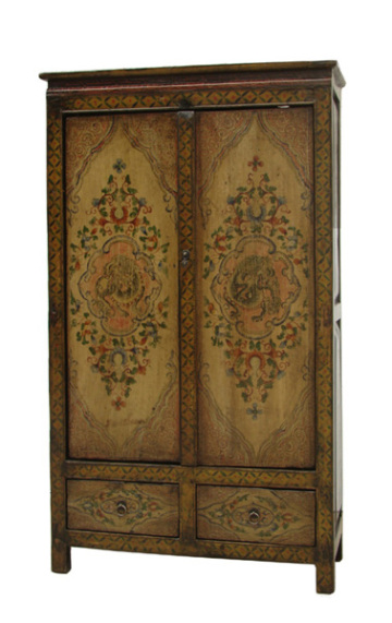 antique tibetan cabinet