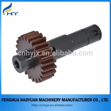 high quality high precision bevel gear shaft gear wheel shaft wheel