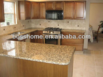 Giallo Fiorito granite slabs for kitchentops and bathroom