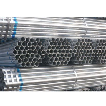 Tensile Strength Galvanized Gi Erw Round Steel Pipe