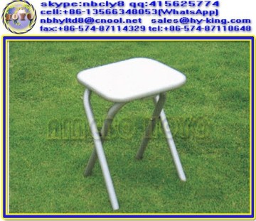 Folding camping stool , 4 foot folding camp stool , folding foot stool