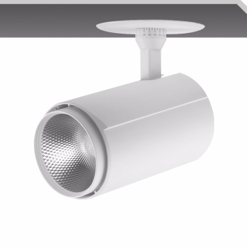 clothing store recess led track spot lighting, dimmable recessed led track light