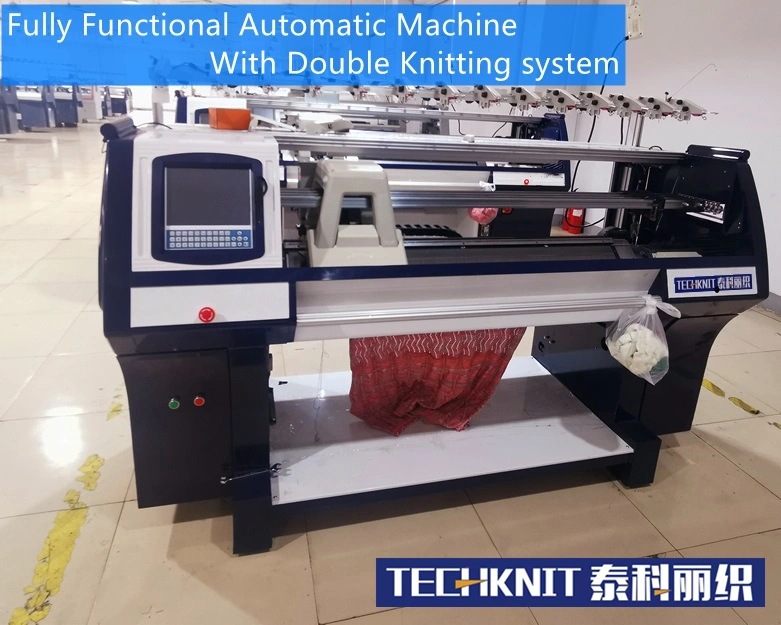 Computerized Flat Knitting Machine with 48 Inch Needle Bed