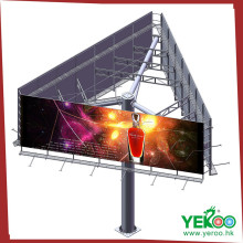 Freeway Three Sides Outdoor Signage Steel Billboard Frame