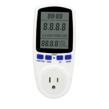 120V 15A Digital Display Electric Power Meter with US Type B Plug