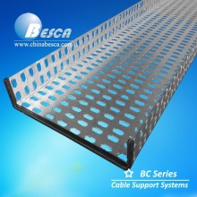Electical Galvanized Cable Tray 300 Width with Rubber Protection SGS Certified