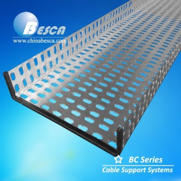Electical Galvanized Cable Tray 300 Width with Rubber Protection SGS Certified