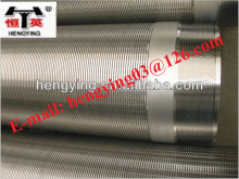 slotted casing pipe for well drilling/Johnson filter pipe from China