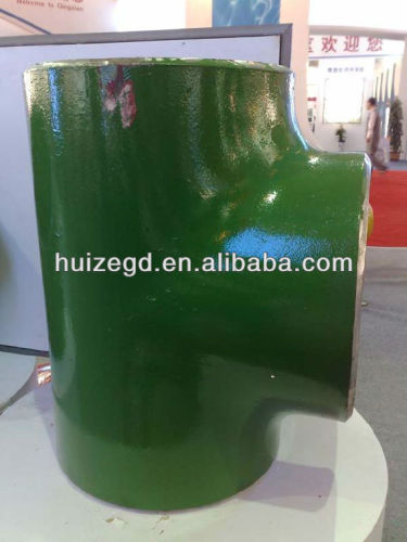 green tee pipe fitting