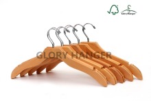 Glory hanger anti-slip hanger,deluxe wood hanger