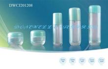 White 40ml Glass Cosmetic Jars And Bottles Painted / Lacque