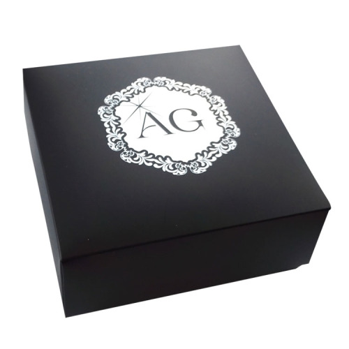 Luxury Branded Black Color Wrist Watch Paper Box
