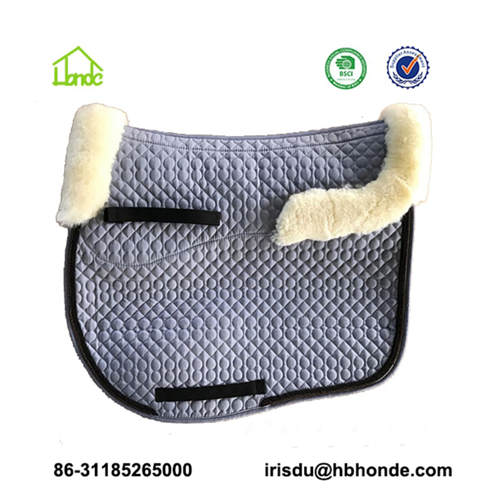 grey saddle pad