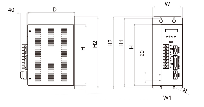 Synmot 5.5 kW 4KW 10kW Motor de CA eléctrico