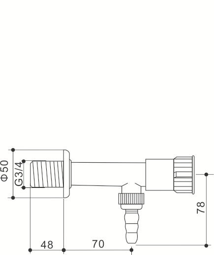 Distilled Wall Faucet