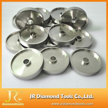 High polishing electroplated abrasive diamond grinding wheel