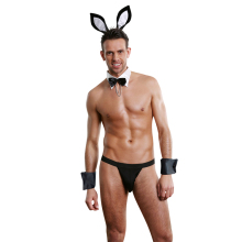 Hot Sale Men's Sexy Easter Bunny Costume Cosplay Funny Suit