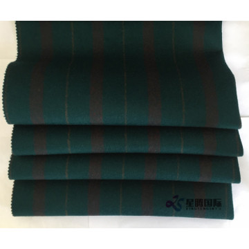 Brightly Colored Vertical Stripe 100% Wool Fabric