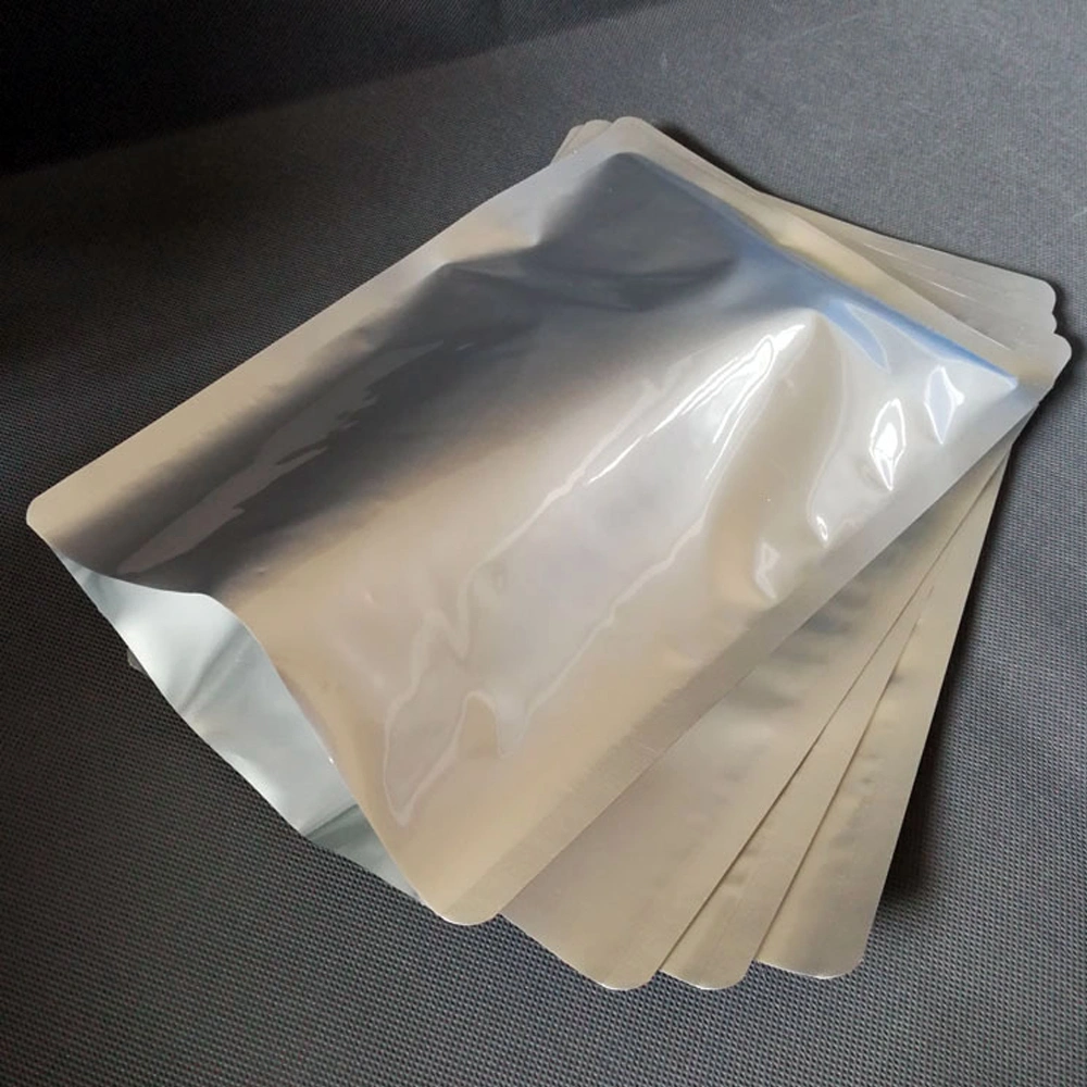 Qingdao Factory Composite Film PP PE HDPE Pet VMPET Three Side Sealing Self Sealing Pet Food Bag