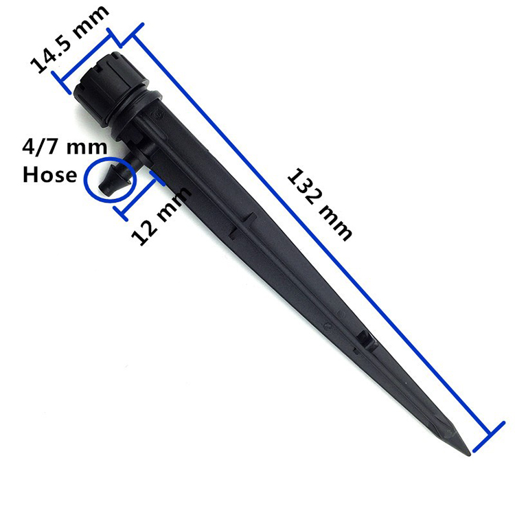 Adjustable Radial Sprinkler for Drip Irrigation