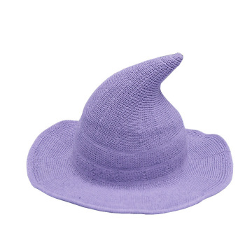 W1 Witch Wool Acrylic Fisherman Topper Hat