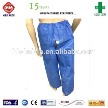 Disposable Colonoscopy Examination Clothing Patient Pants