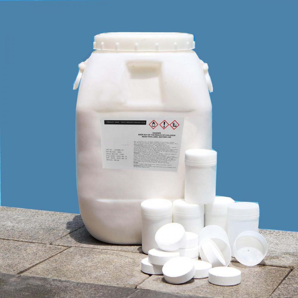 Disinfectant Tcca Tablet 90% for Swimming Pool Use