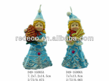 Christmas decoration candles wholesale