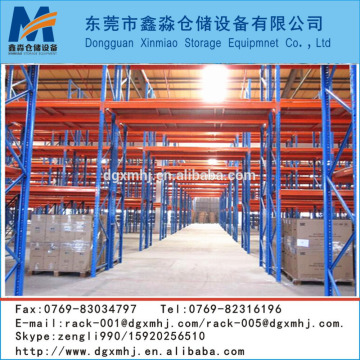 Warehouse heavy duty beam pallet racking